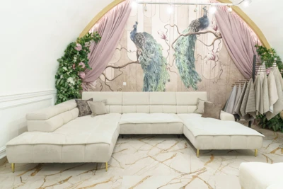 Sedačka Plaza XL s naším ochranným přehozem